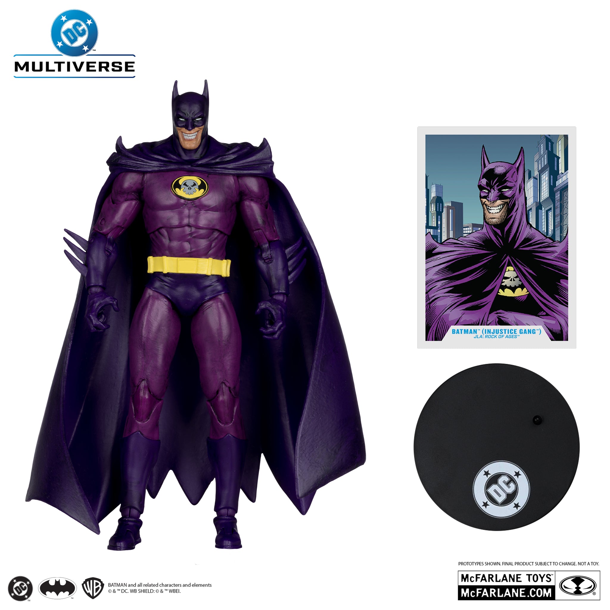 DC Multiverse Batman (Injustice Gang) (JLA: Rock of Ages) (Red