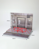 【Fext System X LMM X Grape Figure Workshop】1:12 "Street Scene" DIiorama -Set E Back Alley - Fext Hobby
