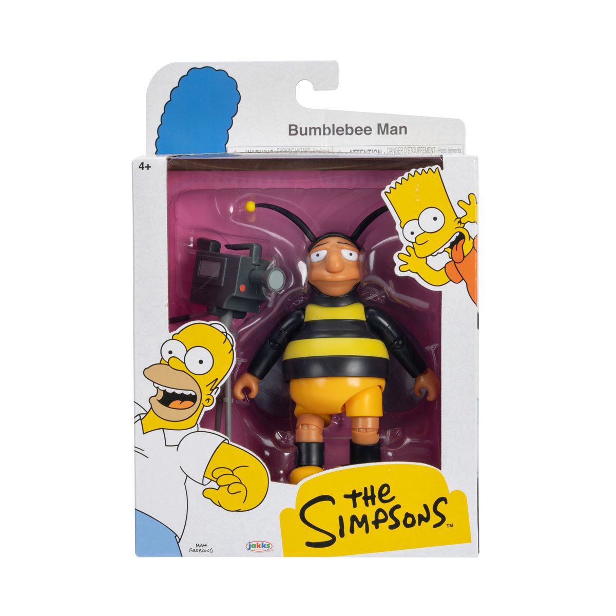 Simpson Props The Simpsons Bumblebee Man with Video Camera 5