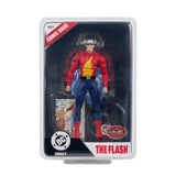 The Flash Jay Garrick (The Flash #123) with Comic (Red Platinum Edition) 7" Inch Scale Action Figure - McFarlane Toys