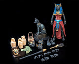 Mythic Legions: Figura Obscura Bastet (Black and Red Ver.) 1/12 Action Figure - Four Horsemen Studios