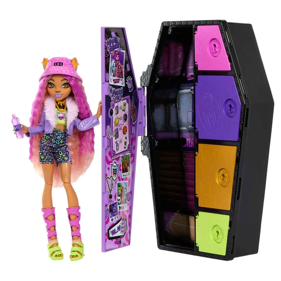 Monster High Skulltimate Secrets Clawdeen Wolf Doll - Mattel