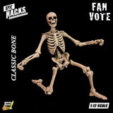 EPIC H.A.C.K.S. Classic Bone Blank Skeleton 1:12 Scale Action Figure - Boss Fight Studio