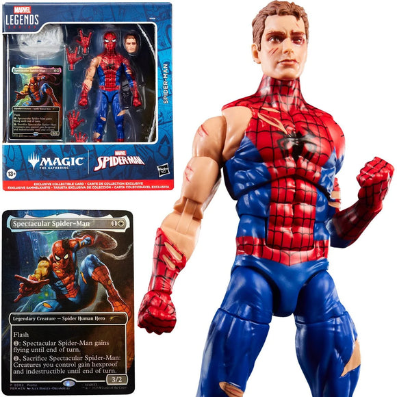 Marvel Legends Series Magic: The Gathering Battle-Damaged Spider-Man 6