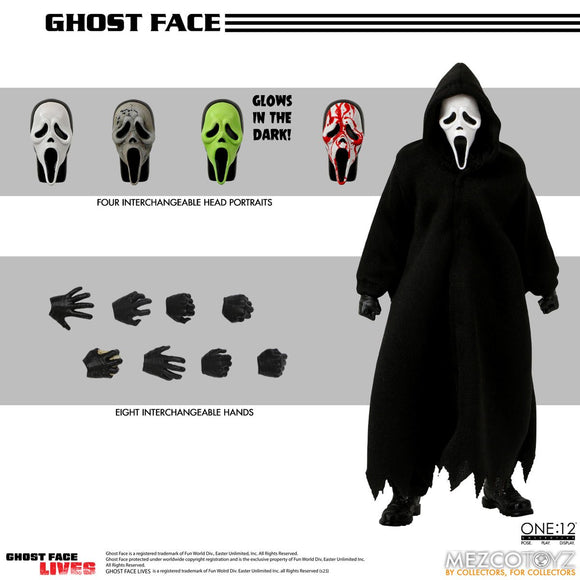 MEZCO One:12 Collective Ghost Face Action Figure