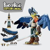 Plunderbeak Captain Longbill 1:12 Scale Action Figure - Lone Coconut