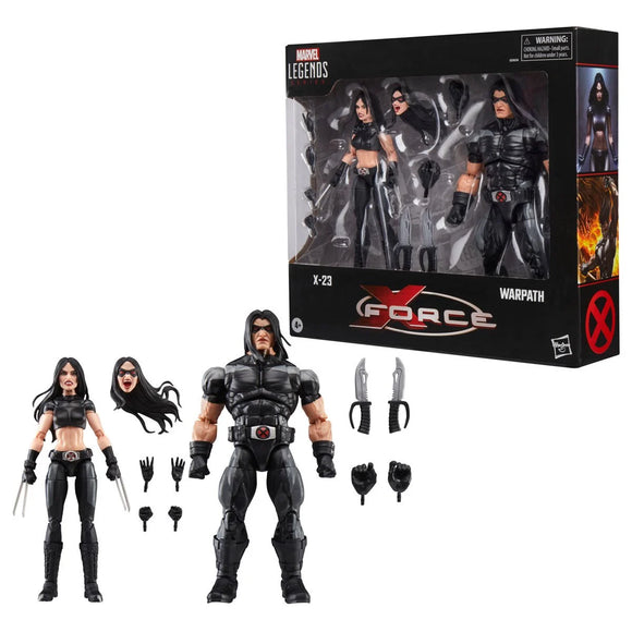 Marvel Legends Series X-Force X-23 & Warpath 6