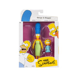 The Simpsons Marge Simpson with Maggie 5" inch Scale Action Figure - Jakks Pacific