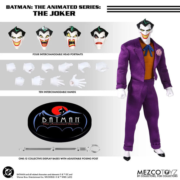Batman: The Animated Series - Joker One:12 Collective Action Figure - Mezco
