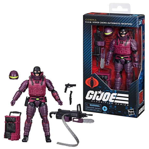 G.I. Joe Classified Series #147, S.A.W.-Viper (Semi-Automatic Weapon) 6