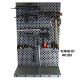 Super Action Stuff! Ultimate Weapons Rack Modular Display Accessory Set