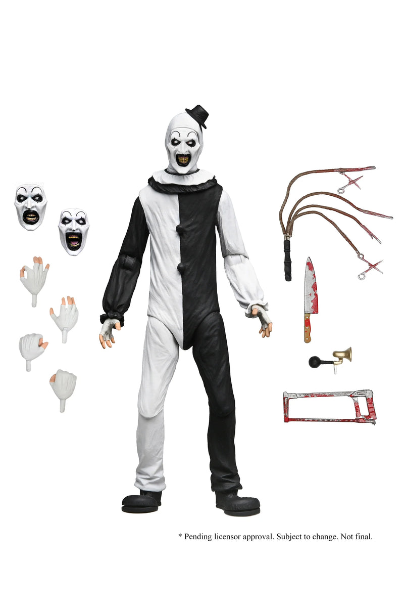 Terrifier - Art the Clown 1/4 Scale Action Figure - NECA – Props ...