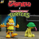 Garfield x Teenage Mutant Ninja Turtles Garfello and Sidekick Odie Action Figure 2-Pack - Boss Fight Studio