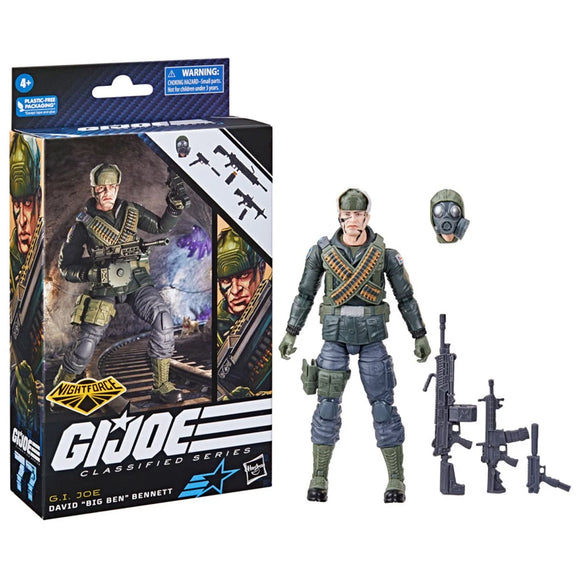 G.I. Joe Classified Series Nightforce David “Big Ben” Bennett 6