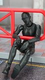 【Fext System X LMM X Grape Figure Workshop】1:12 "Street Scene" DIiorama -Set E Back Alley - Fext Hobby