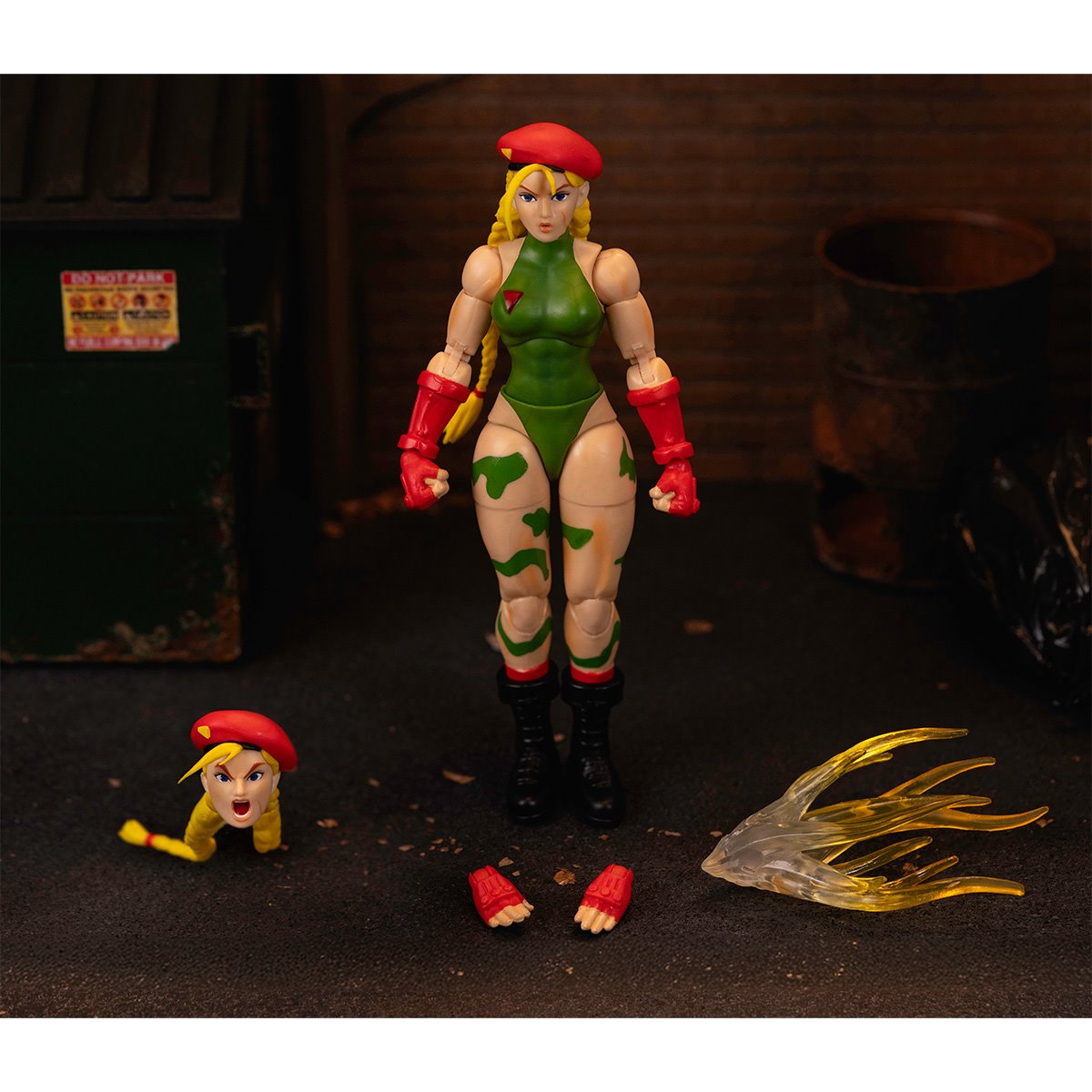 This detailed one-sixth scale Street Fighter 6 Cammy figurine features a removable jacket but has a steep price tag