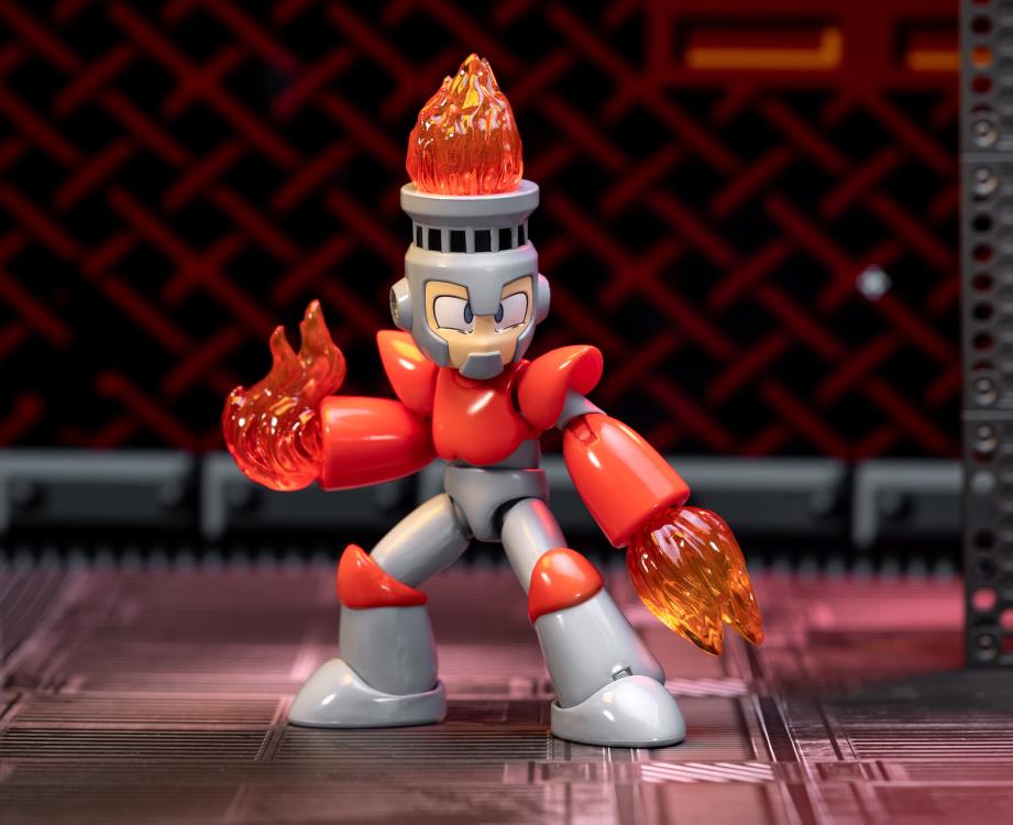 Mega Man Fire Man 1:12 Scale Action Figure - Jada – Props