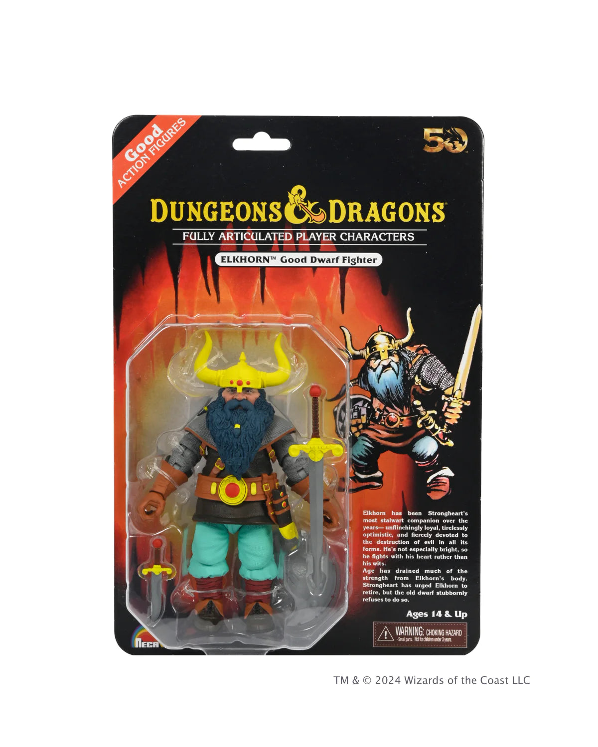 Dungeons & Dragons Action Figure 50th Anniversary Elkhorn 7” Scale