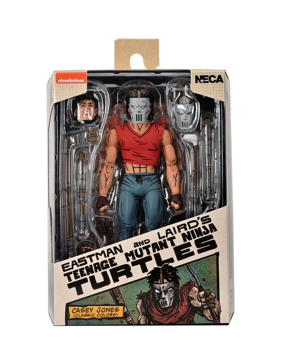 Teenage Mutant Ninja Turtles (Mirage Comics) Casey Jones in Red Shirt 7” Scale Action Figure - NECA