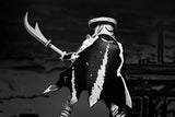 Teenage Mutant Ninja Turtles Black & White Elite Foot Ninja Guard (Mirage Comics) 7" Inch Scale Action Figure - NECA