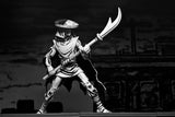 Teenage Mutant Ninja Turtles Black & White Elite Foot Ninja Guard (Mirage Comics) 7" Inch Scale Action Figure - NECA