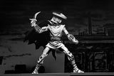 Teenage Mutant Ninja Turtles Black & White Elite Foot Ninja Guard (Mirage Comics) 7" Inch Scale Action Figure - NECA