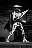 Teenage Mutant Ninja Turtles Black & White Elite Foot Ninja Guard (Mirage Comics) 7" Inch Scale Action Figure - NECA