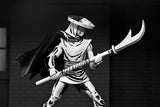 Teenage Mutant Ninja Turtles Black & White Elite Foot Ninja Guard (Mirage Comics) 7" Inch Scale Action Figure - NECA