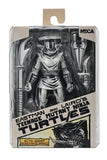 Teenage Mutant Ninja Turtles Black & White Elite Foot Ninja Guard (Mirage Comics) 7" Inch Scale Action Figure - NECA