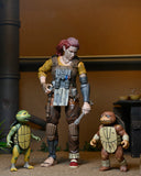 Teenage Mutant Ninja Turtles (The Last Ronin - The Lost Years) - Grammy April with Baby Yi & Moja 7" Inch Scale Action Figures - NECA