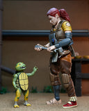 Teenage Mutant Ninja Turtles (The Last Ronin - The Lost Years) - Grammy April with Baby Yi & Moja 7" Inch Scale Action Figures - NECA