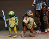 Teenage Mutant Ninja Turtles (The Last Ronin - The Lost Years) - Grammy April with Baby Yi & Moja 7" Inch Scale Action Figures - NECA