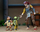 Teenage Mutant Ninja Turtles (The Last Ronin - The Lost Years) - Grammy April with Baby Yi & Moja 7" Inch Scale Action Figures - NECA
