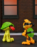 Teenage Mutant Ninja Turtles (Archie Comics) x Garfield - Ultimate Garfello & Odie 7" Inch Scale Action Figure - NECA