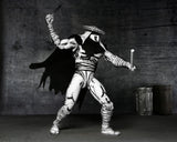 Teenage Mutant Ninja Turtles Black & White Foot Assassin (Mirage Comics) 7" Inch Scale Action Figure - NECA
