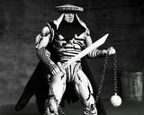Teenage Mutant Ninja Turtles Black & White Foot Assassin (Mirage Comics) 7" Inch Scale Action Figure - NECA