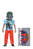 Teenage Mutant Ninja Turtles (1987 Cartoon) x Ben Cooper Costume Kids Collection Series 11 Bundle (Donatello, Leonard, Michelangelo, Raphael, Bebop, Rocksteady & Shredder) 6" Inch Scale Action Figures - NECA