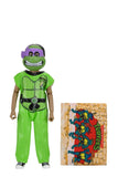 Teenage Mutant Ninja Turtles (1987 Cartoon) x Ben Cooper Costume Kids Collection Series 11 Bundle (Donatello, Leonard, Michelangelo, Raphael, Bebop, Rocksteady & Shredder) 6" Inch Scale Action Figures - NECA