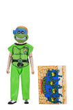 Teenage Mutant Ninja Turtles (1987 Cartoon) x Ben Cooper Costume Kids Collection Series 11 Bundle (Donatello, Leonard, Michelangelo, Raphael, Bebop, Rocksteady & Shredder) 6" Inch Scale Action Figures - NECA