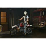 Teenage Mutant Ninja Turtles (1990): Casey Jones On Bike 7" Inch Scale Action Figure & Vehicle - NECA