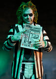Beetlejuice Beetlejuice - Ultimate Striped Suit Beetlejuice 7" Inch Scale Action Figure - NECA