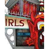 Beetlejuice (1988) - Ultimate Trench Coat with Spikes Beetlejuice 7" Scale Action Figure and Dante’s Inferno Room Deluxe Set - NECA