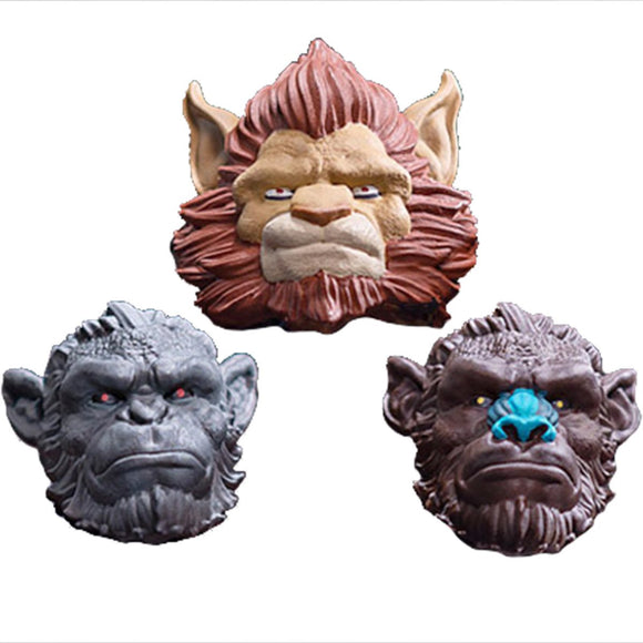Animal Warriors of the Kingdom Primal Series Ancients Adventurer Head Set - Spero Studios