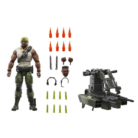 G.I. Joe Classified Series #150, Heavy Duty with Man-Portable Heavy Weapons System 6