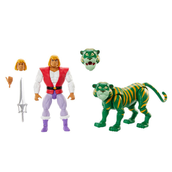 Masters of the Universe Origins Prince Adam and Cringer 2-Pack 5.5