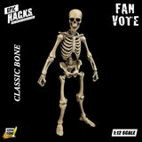 EPIC H.A.C.K.S. Classic Bone Blank Skeleton 1:12 Scale Action Figure - Boss Fight Studio