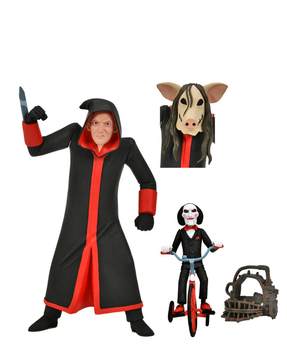 Toony Terrors Jigsaw Killer with Billy 6” Scale Action Figure Box Set - NECA