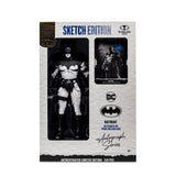 DC Multiverse Batman by Todd McFarlane Sketch Autograph (Gold Label) 7" Inch Scale Action Figure - McFarlane Toys (Entertainment Earth Exclusive)