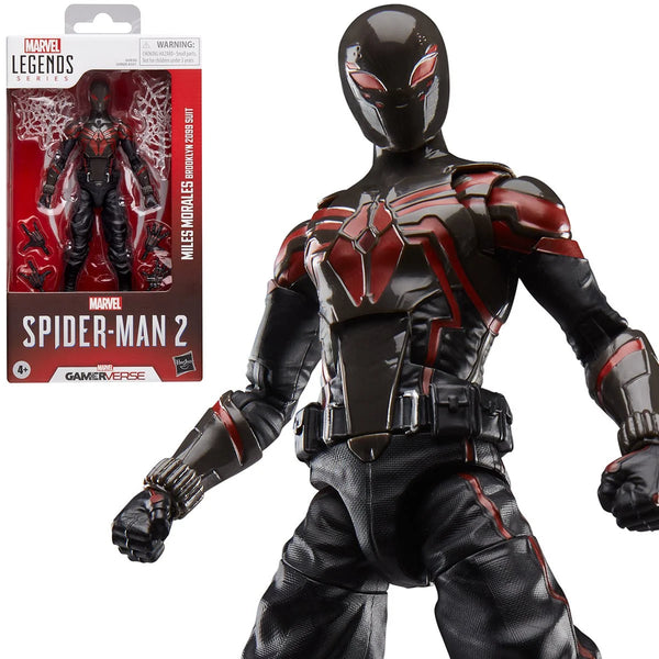Marvel Legends Gamerverse Miles Morales Brooklyn 2099 Suit 6