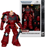 Assault Intercessor Sergeant (Blood Angel) 7" Inch Scale Action Figure - McFarlane Toys